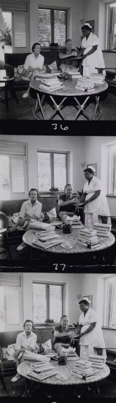 Anne geraldine fleming; ian fleming; violet cummings npg x195026