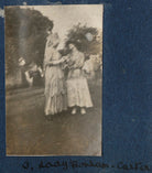 Lady Ottoline Morrell; (Helen) Violet Bonham Carter (née Asquith), Baroness Asquith of Yarnbury NPG Ax140552