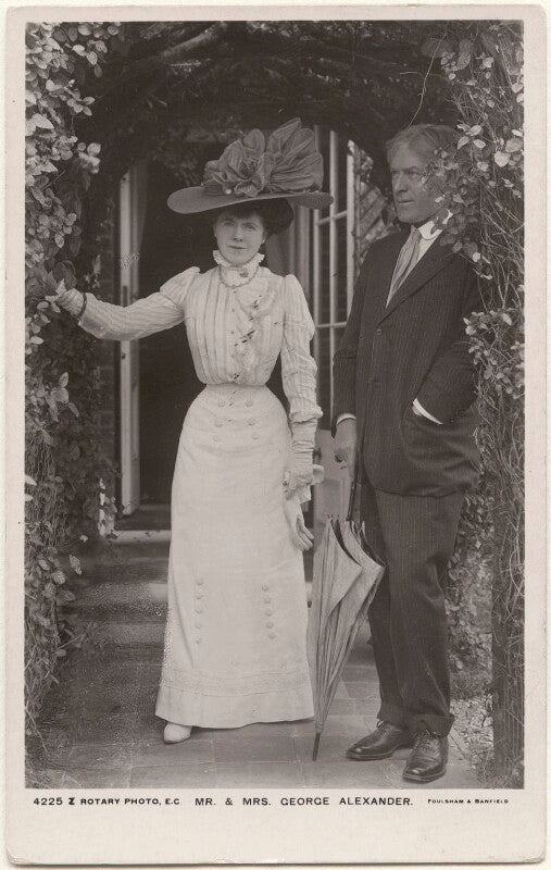 Sir george alexander (george samson); florence jane (née théleur), lady alexander npg x201001