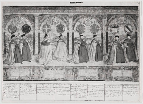Procession of the Knights of the Garter NPG D31855