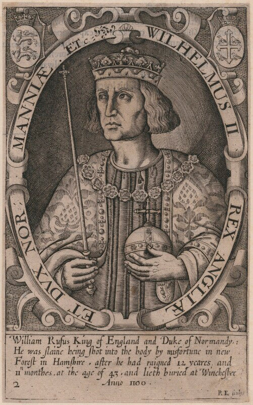 Fictitious portrait of king william ii ('rufus') npg d33920