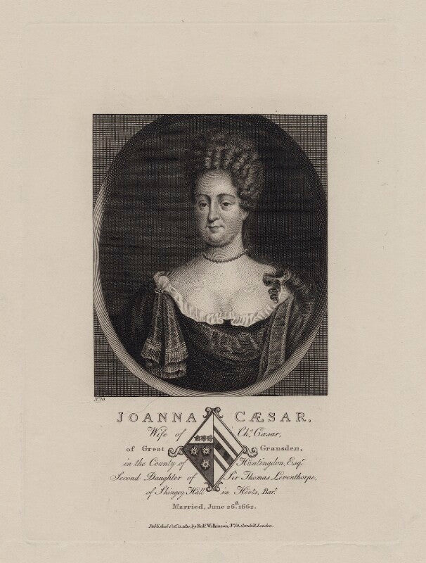Jane Caesar (née Barkham), Lady Caesar NPG D31026