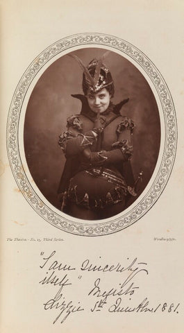 Lizzie St Quinten in 'Mefisto' NPG Ax35613