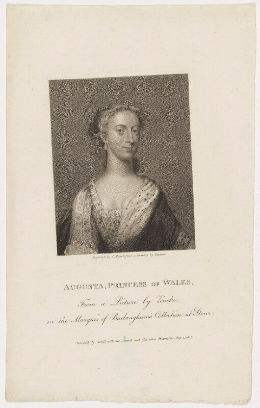 Augusta of saxe gotha, princess of wales npg d42594