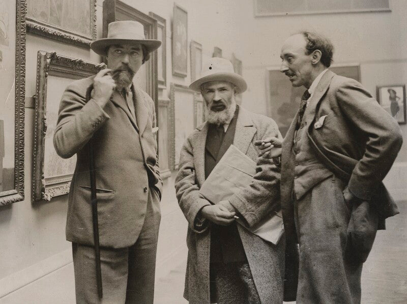 Augustus john; constantin brancusi; frank owen dobson npg x20684