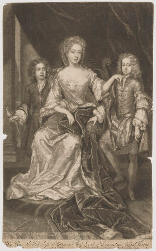 James scott, earl of dalkeith; anna scott, duchess of monmouth and duchess of buccleuch; henry scott, 1st earl of deloraine npg d38871