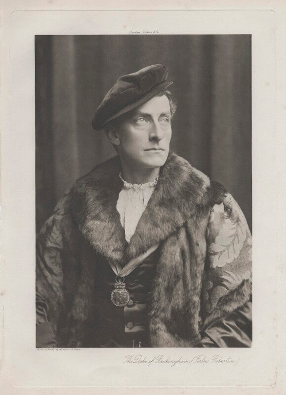 Sir johnston forbes robertson as the duke of buckingham in 'henry viii' npg x17964