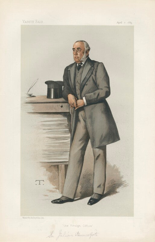 Julian pauncefote, baron pauncefote ('men of the day. no. 280.') npg d44115