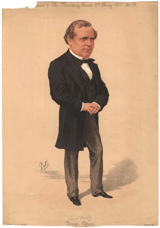 Edward henry stanley, 15th earl of derby npg d8902