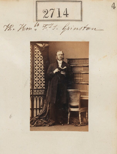 Hon. Francis Sylvester Grimston Portrait Print – National Portrait ...