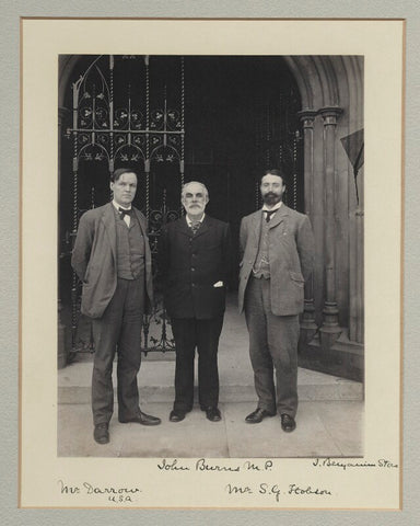 Clarence Seward Darrow; John Elliott Burns; Samuel George Hobson NPG x135314