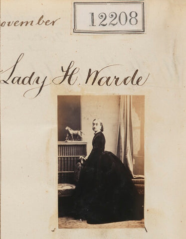 Lady Harriet Warde (née North) NPG Ax61879
