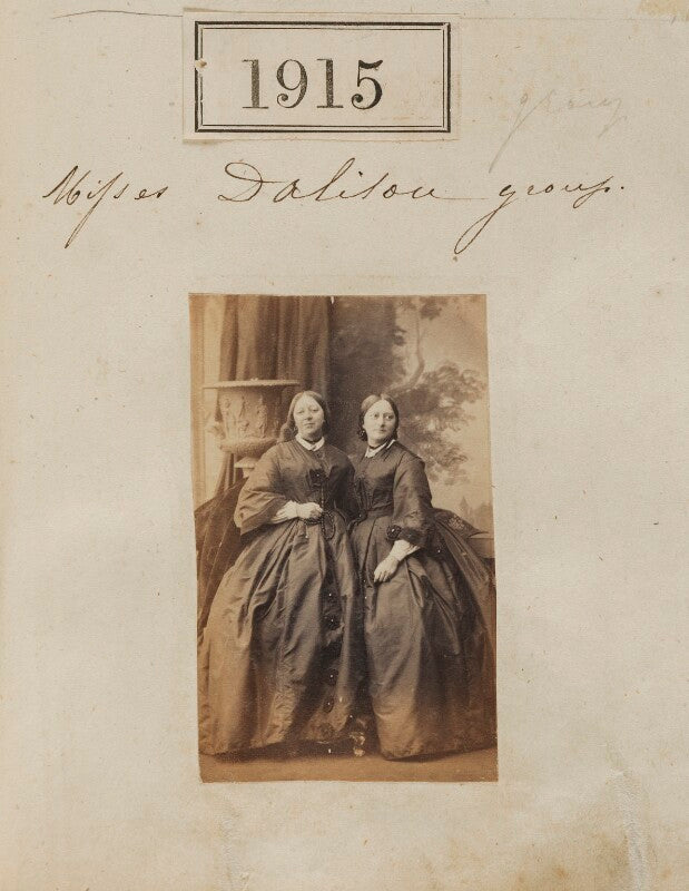 Caroline mary dalison; louisa dalison npg ax51305