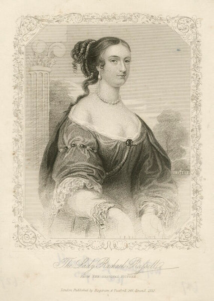 Rachel Russell (née Wriothesley), Lady Russell Greetings Card ...