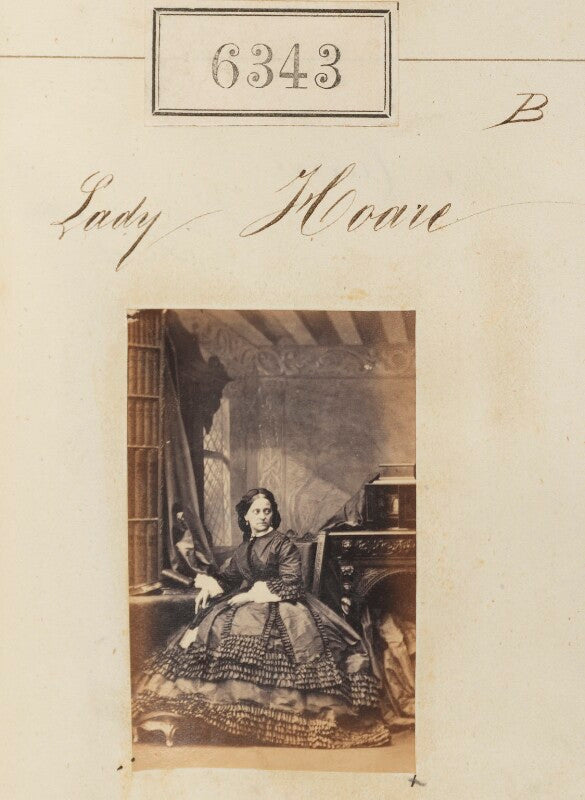 Augusta frances (née clayton east), lady hoare npg ax56288