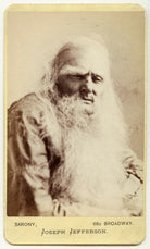 Joseph Jefferson as Rip van Winkle in 'Rip van Winkle' NPG Ax18186