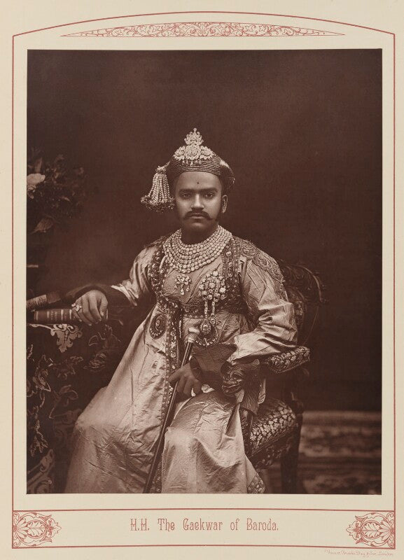 Sir sayaji rao iii, maharaja of baroda npg ax28670