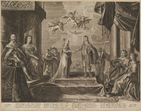 The Marriage of William II of Orange-Nassau and Mary, Princess of Orange NPG D32120