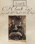 Mr C.F. Clark; Mrs H. Clark and Mrs Lucy Masfen NPG Ax63094