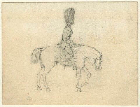 Guardsman on a horse NPG D23163