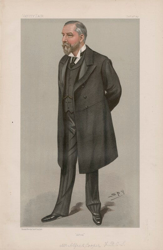 Sir alfred cooper ('men of the day. no. 699.') npg d44888