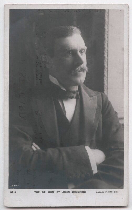 (william) st john fremantle brodrick, 1st earl of midleton npg x197722