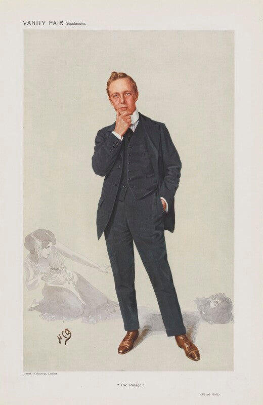 Sir alfred butt, 1st bt ('men of the day. no. 1258. "the palace."') npg d45588