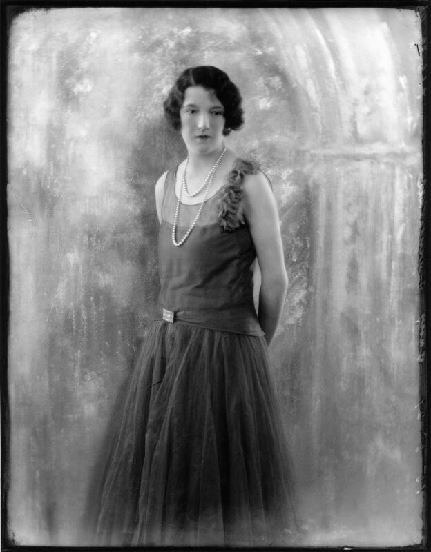 Mary frances katherine dent (née petre), 19th baroness furnivall npg x124573