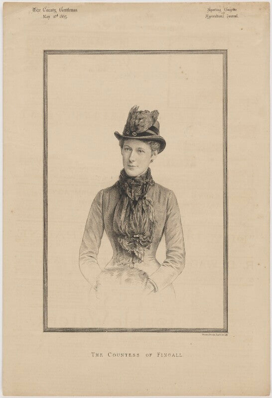 Elizabeth Mary Burke, Countess of Fingall Portrait Print – National ...