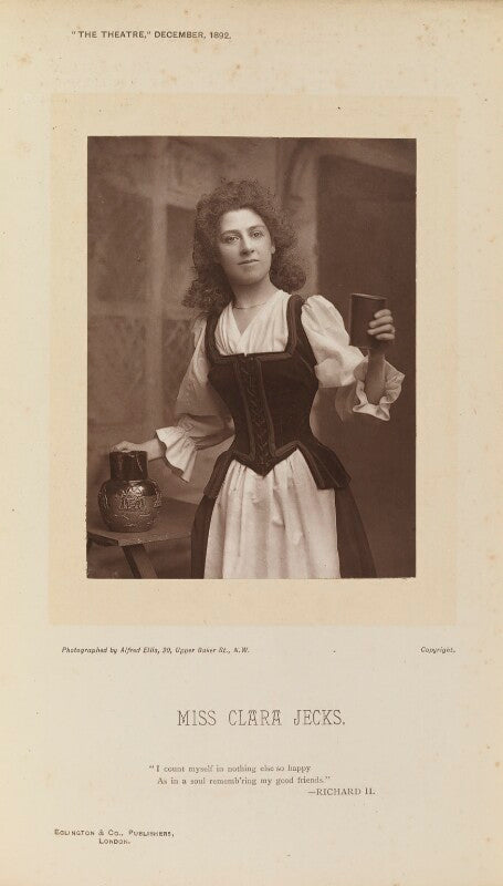 Clara jecks npg ax28844