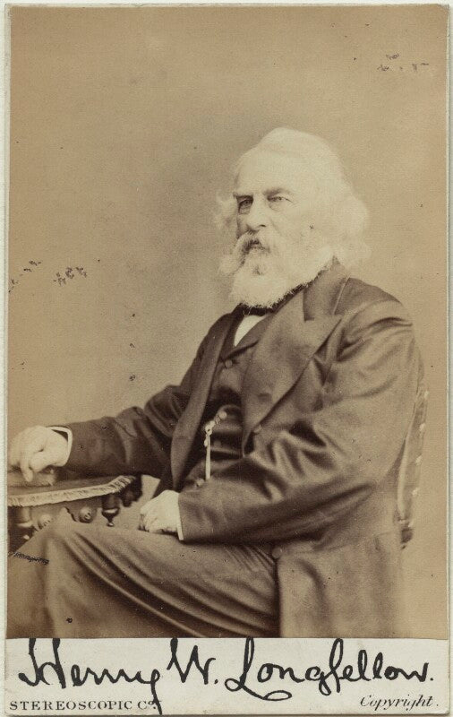 Henry wadsworth longfellow npg x17944