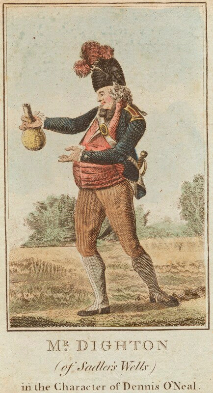 Robert dighton in the character of dennis o'neal npg d13276