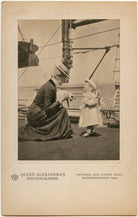 Princess Victoria of Wales; Olav V, King of Norway NPG x197338