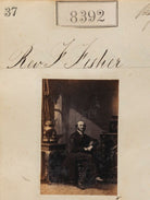 Probably Frederick Fisher ('Rev. F. Fisher') NPG Ax58211