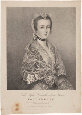 Louisa Barbara, Lady Vernon NPG D39234