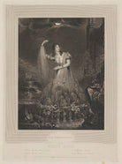 Isabella Paton as the White Maid of Avenel NPG D39562