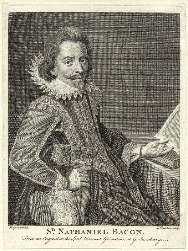 Sir nathaniel bacon npg d25568