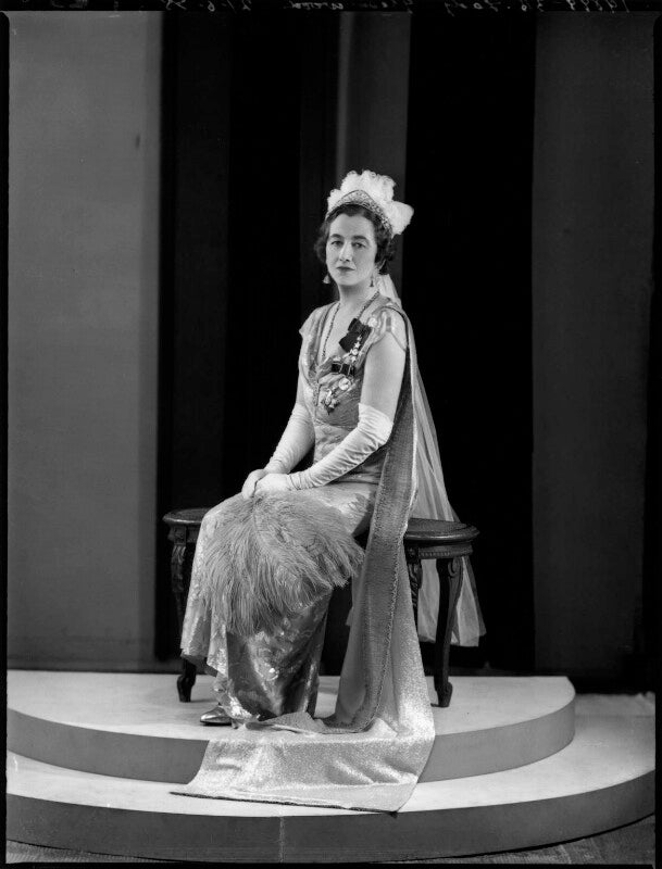 Margery greenwood (née spencer), viscountess greenwood npg x151453