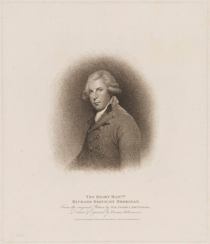 Richard Brinsley Sheridan NPG D40700