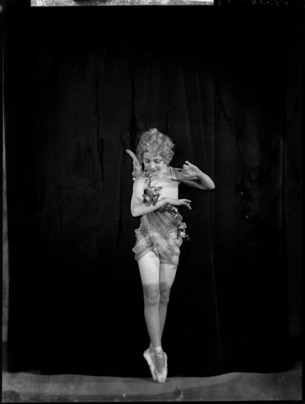 Helen ('bunty') kelley (later bernstein) as cupid in 'queen of hearts' npg x153493