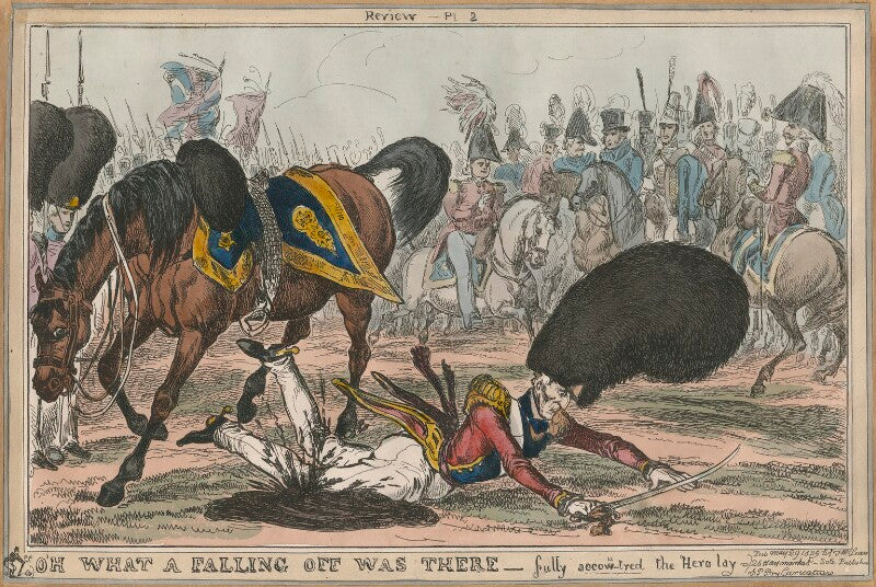 Arthur wellesley, 1st duke of wellington ('oh what a falling off was there') npg d48770