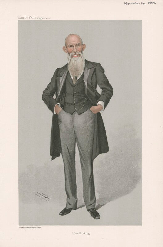 Silas kitto hocking ('men of the day. no. 1040. "silas hocking"') npg d45354