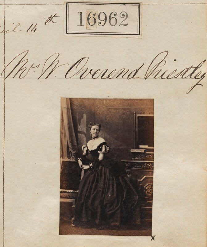 Eliza (née chambers), lady priestley npg ax64843