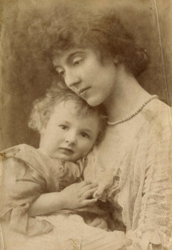 Leopold hamilton myers; eveleen myers (née tennant) npg ax68346