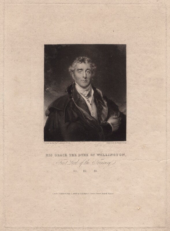 Arthur wellesley, 1st duke of wellington npg d4723