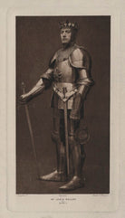Lewis Waller (William Waller Lewis) as Henry V in 'Henry V' NPG x27236