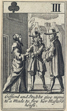 'Gifford and Stubbs give mony to a Made to fire her Master's house' (Father Gilford; Mr Stubbs; Elizabeth Oxley) NPG D23013(k)
