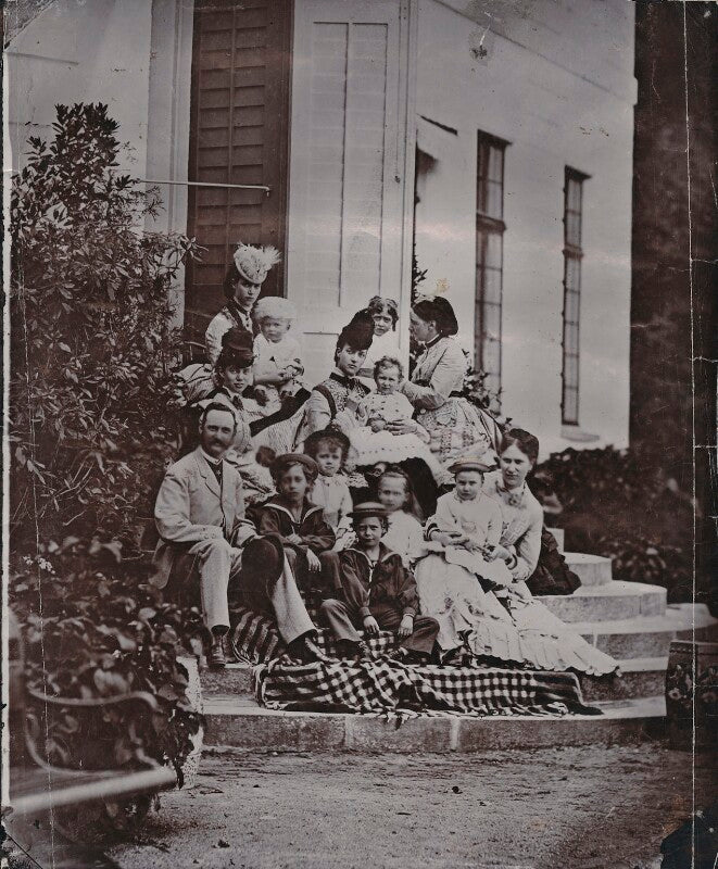 Royal family group in denmark npg x136648