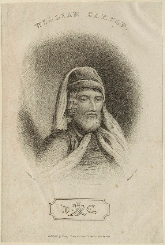 William caxton npg d24086