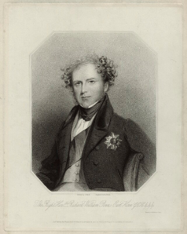 Richard william penn curzon, 1st earl howe npg d33932